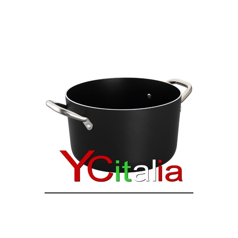 Casseruola alta antiaderente in alluminio per induzione, 2 maniglie Casseruola alta antiaderente in alluminio per induzione, 2 maniglie
