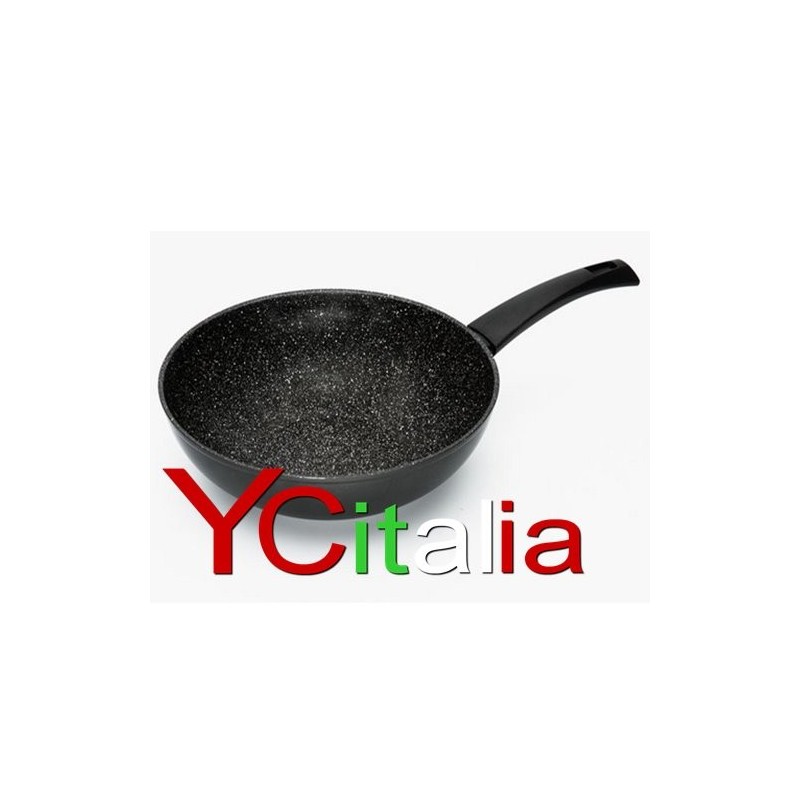Saltapasta Wok in pietra lavica per induzione Saltapasta Wok in pietra lavica per induzione