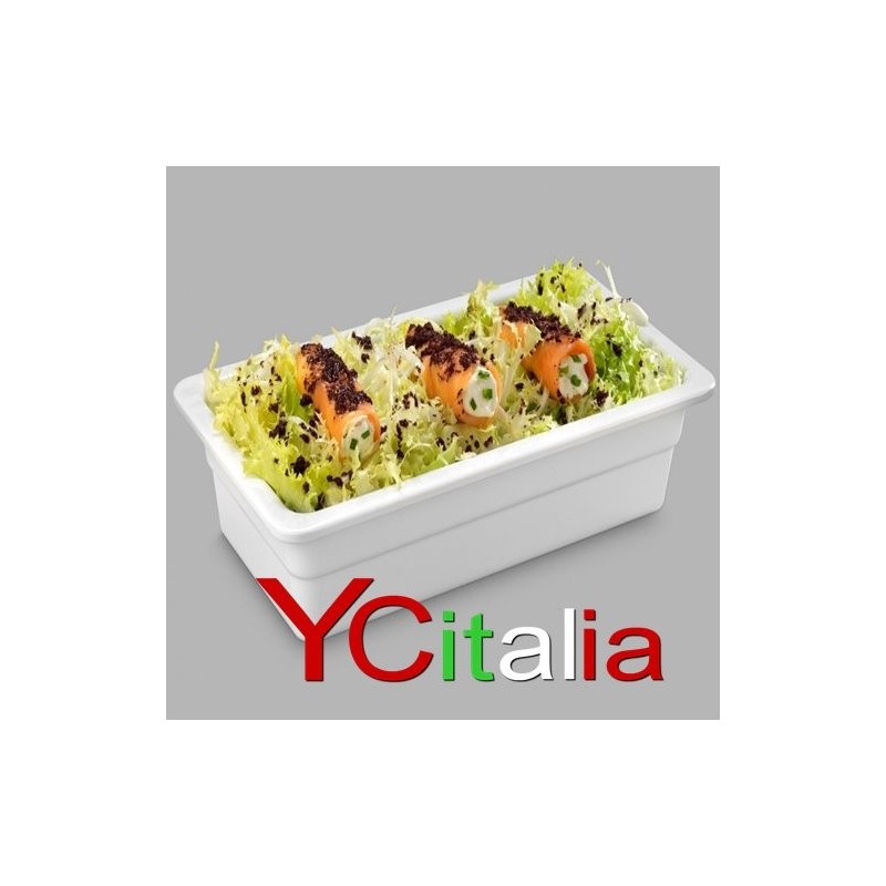 Bacinella 1/4 GN gastronorm melamina bianca Bacinella 1/4 GN gastronorm melamina bianca