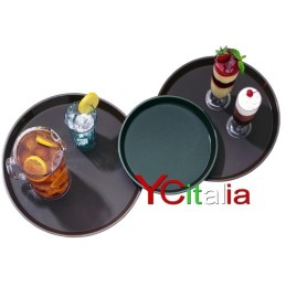 Vassoio nero rotondo8,00 €8,00 €Vassoio antiscivolo in polipropilene F.A.R.H. Snc Di Bottacin Antonio & C