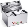 Friggitrice 5+8 lt343,00 €343,00 €Friggitrici snack professionale da banco due vasche profondita 600F.A.R.H. Snc Di Bottacin Antonio & C