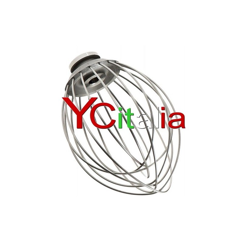 Frusta inox per impastatrice 20 litri Frusta inox per impastatrice 20 litri