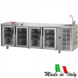 Banco refrigerato 2 porte a vetro con vasca TN1.699,65 €1.888,50 €Tavolo refrigerato con vascaF.A.R.H. Snc Di Bottacin Antonio & C