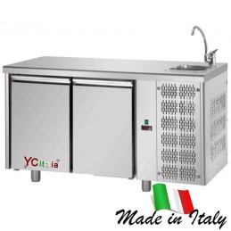 Banco refrigerato 2 porte a vetro con vasca TN1.699,65 €1.888,50 €Tavolo refrigerato con vascaF.A.R.H. Snc Di Bottacin Antonio & C