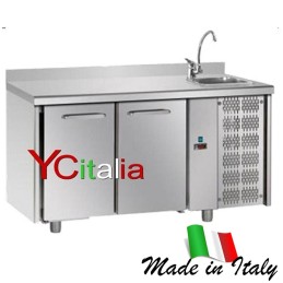 Banco refrigerato 2 porte a vetro con vasca TN1.699,65 €1.888,50 €Tavolo refrigerato con vascaF.A.R.H. Snc Di Bottacin Antonio & C