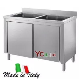 Lavello inox armadiato con gocciolatoio 700643,00 €643,00 €Lavelli armadiati inoxF.A.R.H. Snc Di Bottacin Antonio & C