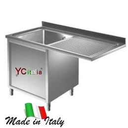 Lavello inox armadiato a sbalzo 600504,00 €504,00 €Lavelli a sbalzo armadiatiF.A.R.H. Snc Di Bottacin Antonio & C
