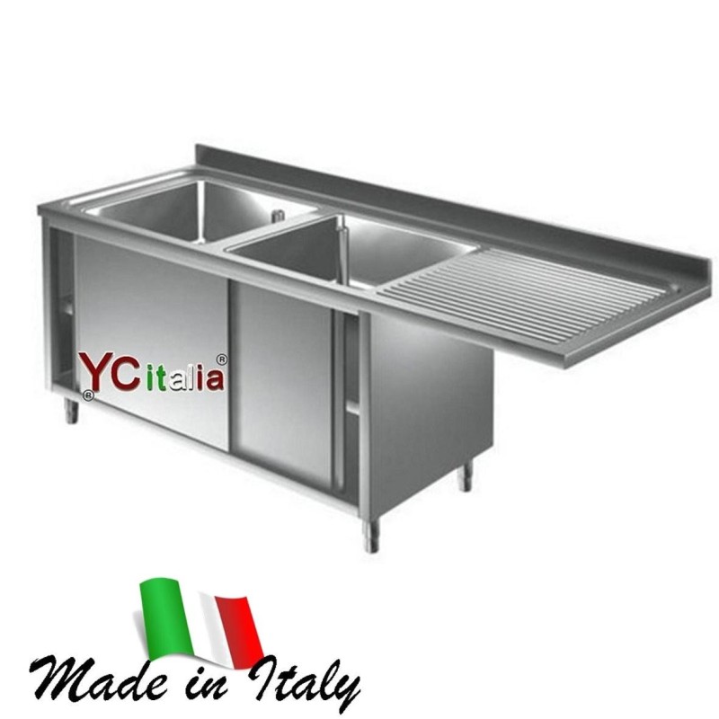 Lavello inox armadiato 700 a sbalzo due vasche723,00 €723,00 €Lavelli a sbalzo armadiatiF.A.R.H. Snc Di Bottacin Antonio & C