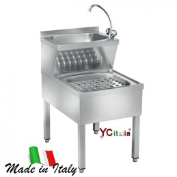 Lavamani in acciaio inox a parete 40x40294,00 €294,00 €Lavamani in acciaioF.A.R.H. Snc Di Bottacin Antonio & C