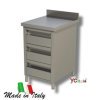 Cassettiera inox con alzatina professionale472,00 €472,00 €Cassettiera 3 cassetti con alzatinaF.A.R.H. Snc Di Bottacin Antonio & C