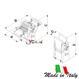 Sfogliatrice 6003.990,00 €3.990,00 €Sfogliatrici con basamentoF.A.R.H. Snc Di Bottacin Antonio & C