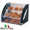 Vetrina brioches laterali neri 41x36,5cm – h44cm149,00 €149,00 €Neutra 3 pianiF.A.R.H. Snc Di Bottacin Antonio & C