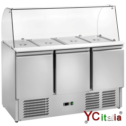 Banco saladette per pizzeria 3 porte1.025,00 €1.025,00 €Saladette refrigerata a 3 porteF.A.R.H. Snc Di Bottacin Antonio & C