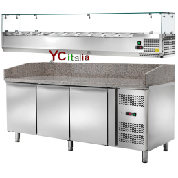 Banco pizza 3 porte con sovrastruttura 381.870,00 €1.870,00 €Banchi pizzaF.A.R.H. Snc Di Bottacin Antonio & C