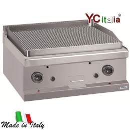 Fry-top rigato a gas d'appoggio doppio 600 x 7001.686,00 €1.686,00 €fry top a gas da appoggio profondita 70 cmF.A.R.H. Snc Di Bottacin Antonio & C