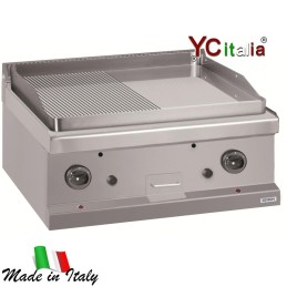 Fry-top rigato a gas d'appoggio doppio 600 x 7001.686,00 €1.686,00 €fry top a gas da appoggio profondita 70 cmF.A.R.H. Snc Di Bottacin Antonio & C