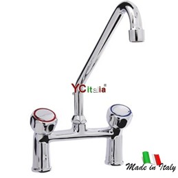 Rubinetto biforo a muro canna Ø18x300mm e interasse 150mm63,00 €63,00 €Rubinetteria biforo professionaliF.A.R.H. Snc Di Bottacin Antonio & C