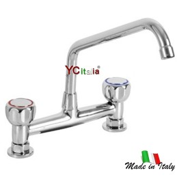 Rubinetto biforo canna C Ø20x250 mm e interasse 203,2 mm107,50 €107,50 €Rubinetteria biforo professionaliF.A.R.H. Snc Di Bottacin Antonio & C