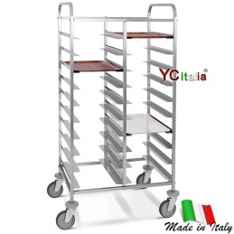 Carrello portavassoi 117x62x175(h)589,00 €589,00 €Carrelli professionali per vassoiF.A.R.H. Snc Di Bottacin Antonio & C