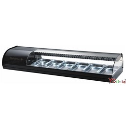 Vetrina refrigerata per sushi 1788 x 395 x 245 mm1.743,00 €1.743,00 €Vetrine sushiF.A.R.H. Snc Di Bottacin Antonio & C
