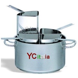 Casseruola conica34,00 €34,00 €Pentole in acciaio inoxF.A.R.H. Snc Di Bottacin Antonio & C