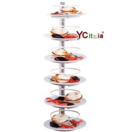 Portapiatti a parete 12 piatti ⌀ 18/2396,50 €96,50 €Colonna portapiatti da appoggioF.A.R.H. Snc Di Bottacin Antonio & C