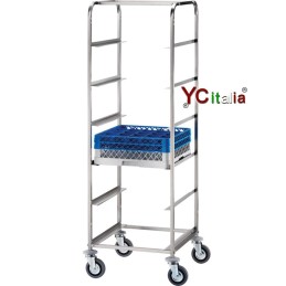 Carrello portacestelli 52x52x20 h209,00 €209,00 €Carrelli porta cestiF.A.R.H. Snc Di Bottacin Antonio & C
