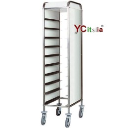 Carrello per vassoi 45x62x175(h)321,00 €321,00 €Carrelli professionali per vassoiF.A.R.H. Snc Di Bottacin Antonio & C