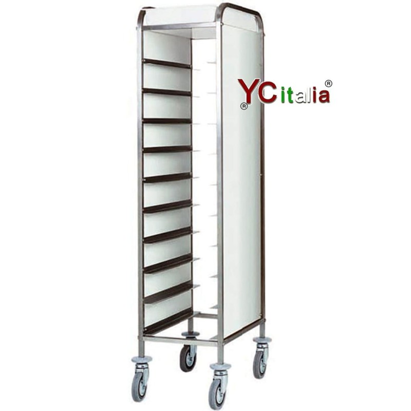 Carrello per vassoi 45x62x175(h)321,00 €321,00 €Carrelli professionali per vassoiF.A.R.H. Snc Di Bottacin Antonio & C