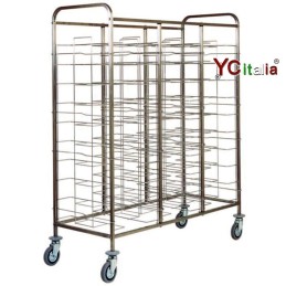 Carrello portavassoi universali 138x62x175 h578,00 €578,00 €Carrelli professionali per vassoiF.A.R.H. Snc Di Bottacin Antonio & C
