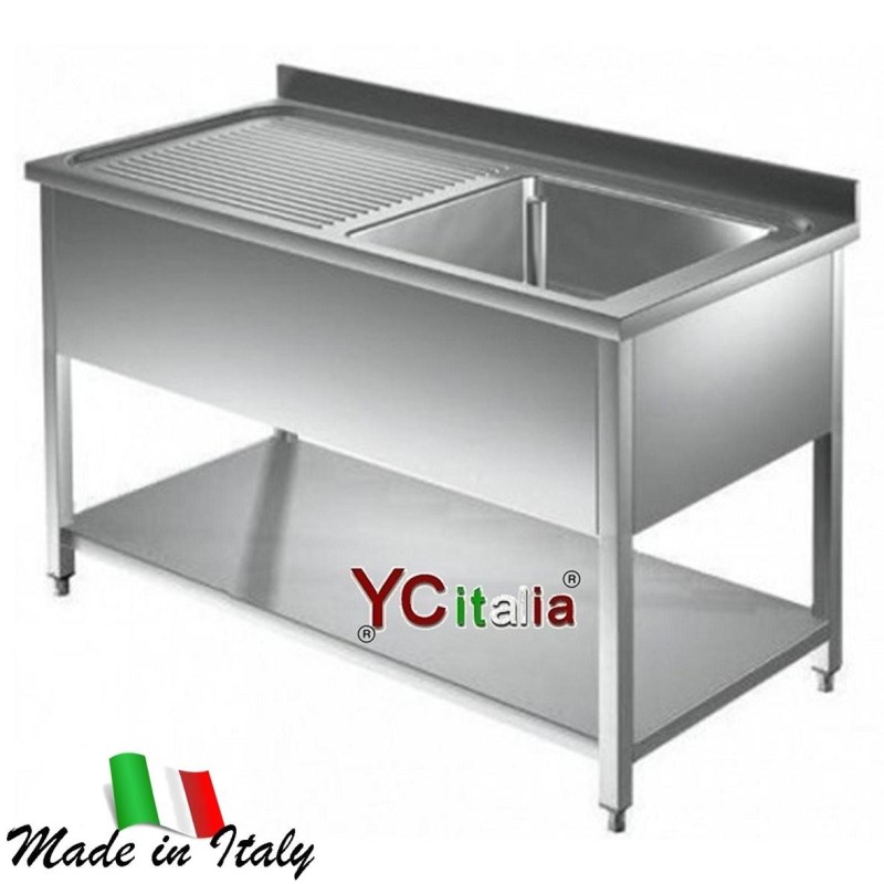 Lavatoio inox su gambe con vasca e gocciolatoio386,00 €386,00 €Lavelli aperti inoxF.A.R.H. Snc Di Bottacin Antonio & C