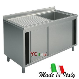 Lavatoio inox 1 vasca e gocciolatoio su mobile509,00 €509,00 €Lavatoi inox con porteF.A.R.H. Snc Di Bottacin Antonio & C