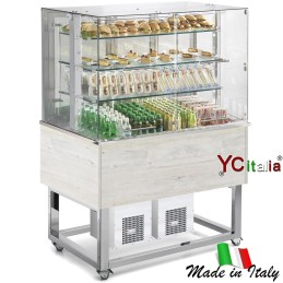 Buffet refrigerato a muro...