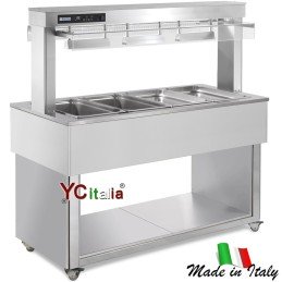 Buffet centrale caldo Orange2.940,50 €2.940,50 €Buffet caldo con piastre centraleF.A.R.H. Snc Di Bottacin Antonio & C