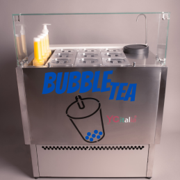 Banco vendita Bubble Tea blu1.530,00 €1.700,00 €Vetrine bubble teaF.A.R.H. Snc Di Bottacin Antonio & C
