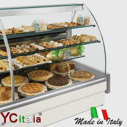 Banco vetrina per servizio assistito statica 2900x960x1240 vetri curvi4.717,00 €4.717,00 €Banchi pasticceriaF.A.R.H. Snc Di Bottacin Antonio & C
