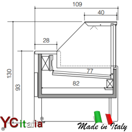 Banco refrigerato statico 2500x1009x1300 con cella4.032,00 €4.032,00 €Banchi espositivi con refrigerazione staticaF.A.R.H. Snc Di Bottacin Antonio & C