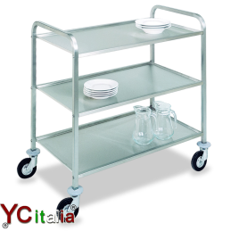 Carrello in acciaio Cerere Rinf960,00 €960,00 €Carrelli sbarazzo inoxF.A.R.H. Snc Di Bottacin Antonio & C