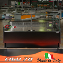 Vetrina con refrigerazione semiventilata 2480x7802.013,30 €2.237,00 €Vetrine profondità 800 ventilateF.A.R.H. Snc Di Bottacin Antonio & C