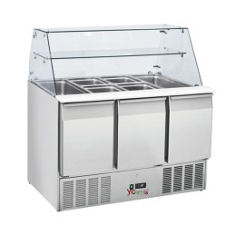 Banco saladette per pizzeria 3 porte1.025,00 €1.025,00 €Saladette refrigerata a 3 porteF.A.R.H. Snc Di Bottacin Antonio & C