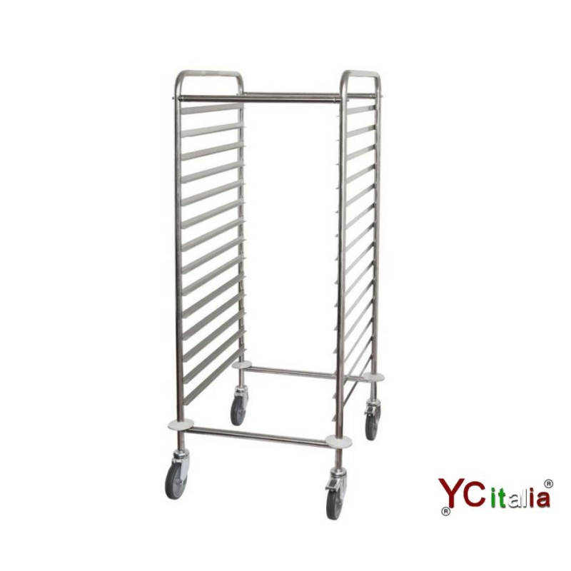 Carrello inox 14 teglie 600x400513,00 €513,00 €Carrelli porta teglie per ristoranti e gastronomieF.A.R.H. Snc Di Bottacin Antonio & C