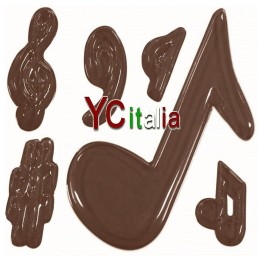 Stampi note musicali di cioccolato5,00 €5,00 €Stampi polietilene per cioccolatoF.A.R.H. Snc Di Bottacin Antonio & C