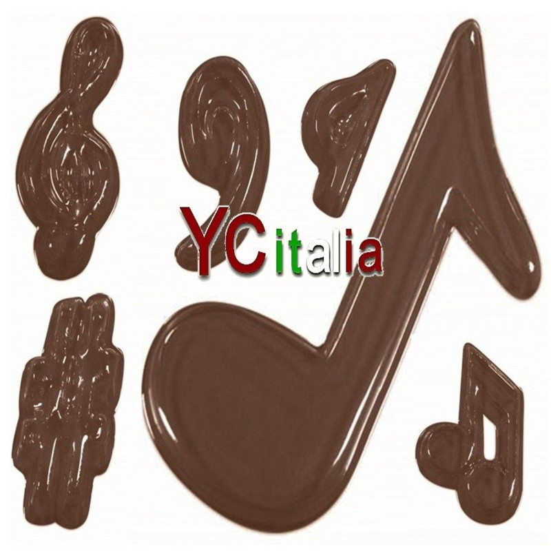 Stampi note musicali di cioccolato5,00 €5,00 €Stampi polietilene per cioccolatoF.A.R.H. Snc Di Bottacin Antonio & C