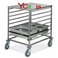 Carrelli porta teglie per la pasticceria