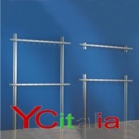 Gancere perimentrali per cella frigo adatta alla macelleria