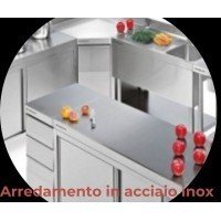 Arredo in acciaio inox