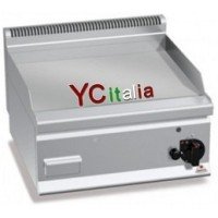 Fry top gas d'appoggio