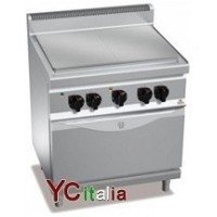 Cucina tuttapiastra elettrica profondita 700