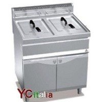 Friggitrice elettrica professionale profondita 70 cm