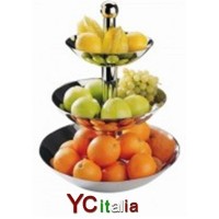 Portafrutta in acciaio inox nuovi